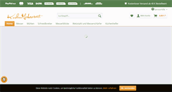 Desktop Screenshot of kochen-lebensart.de